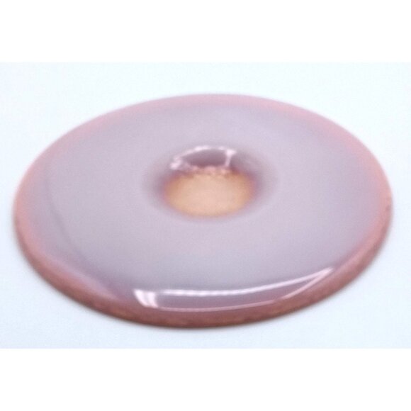 Fire & Light Recycled Art Glass Copper Orange Bowl & Plate Set 2 Available - Picture 6 of 16